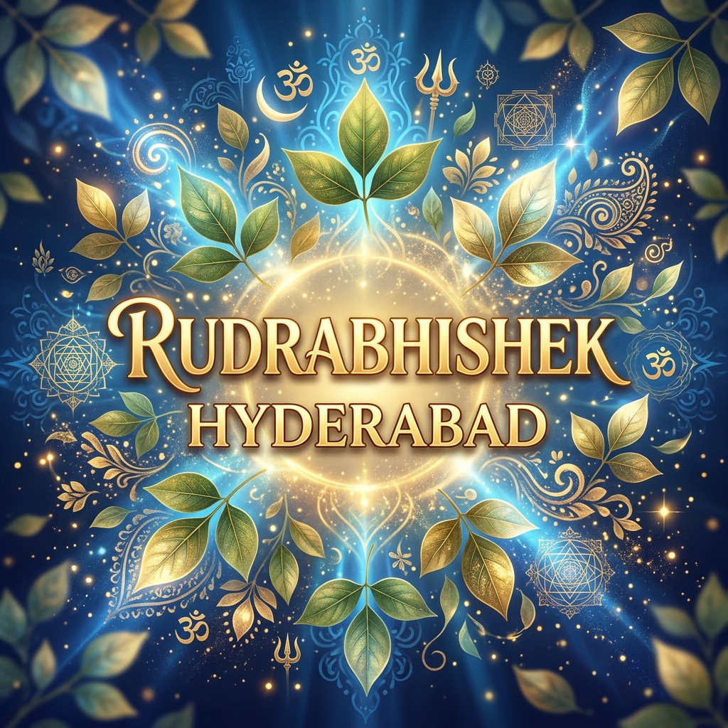 Rudrabhishek Puja and Shiva worship setup in Hyderabad