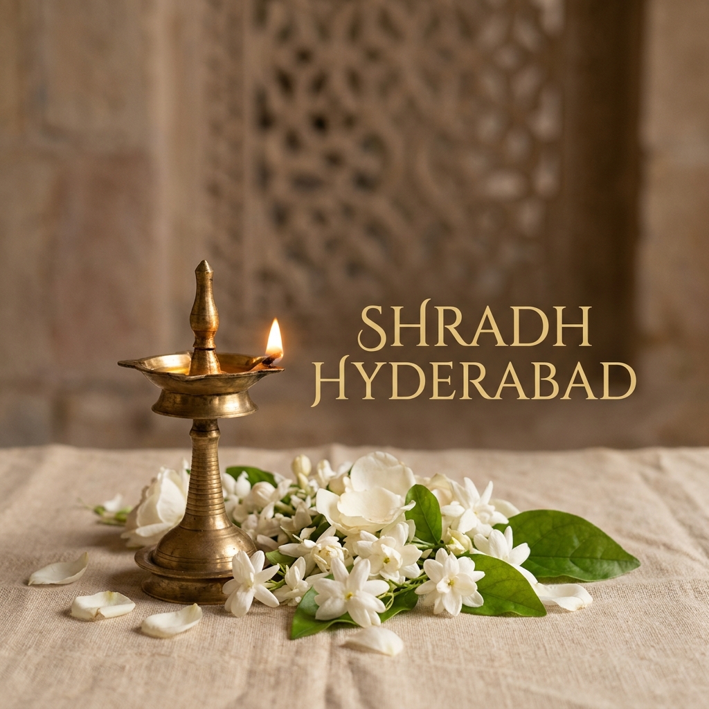 Shradh Puja and ancestral ritual arrangement in Hyderabad